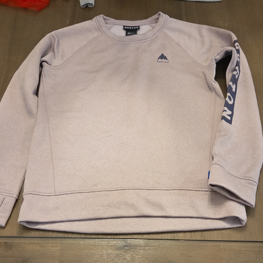 Women's Burton Purple Snowboard Sweatshirt